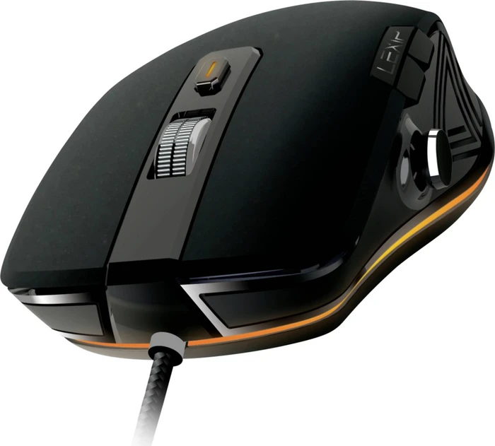 Lexip Np93 Neptunium Alpha Joystick Gaming Mouse schwarz, USB