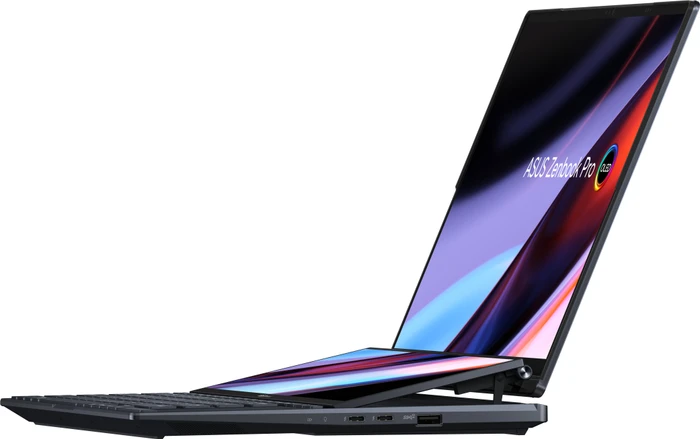 ASUS ZenBook Pro 14 Duo OLED UX8402VV-P1084X, Tech Black, Core i9-13900H, 32GB RAM, 1TB SSD, GeForce RTX 4060, DE