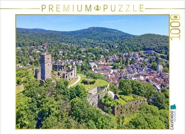Calvendo Oben auf der Burg Königstein genießt man die klare Taunusluft
