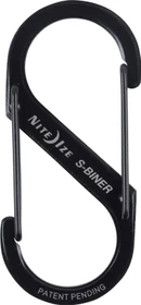 Nite Ize S-Biner Edelstahl Materialkarabiner 68x30mm schwarz