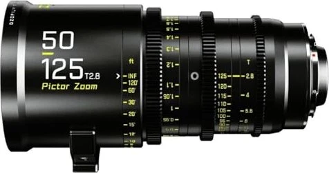 DZOFilm Pictor Zoom 50-125mm T2.8 S35 für PL schwarz