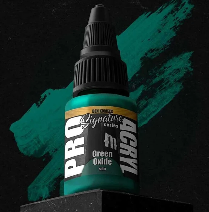Monument Hobbies Pro Acryl Signature Series Ben Komets S16 green oxide, 22ml
