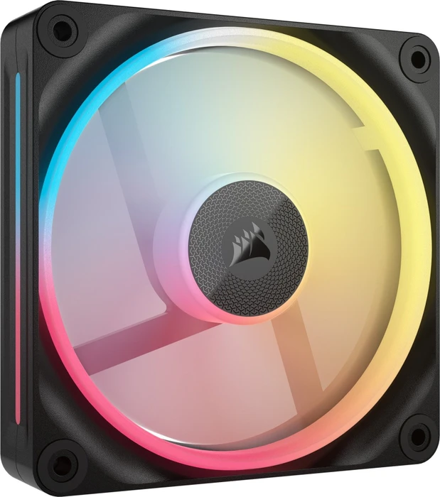 Corsair iCUE LINK LX120-R RGB Starter Kit, schwarz, LED-Steuerung, 120mm, 3er-Pack