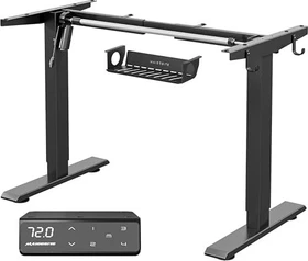 Maidesite T1 Pro elektrisch höhenverstellbares Sitz-Steh-Schreibtischgestell schwarz