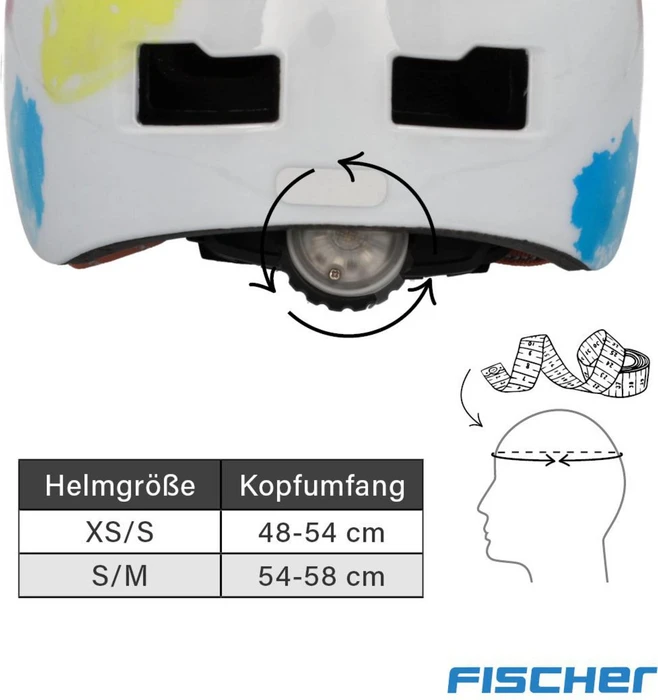 Fischer BMX Plus Splash Kinderhelm