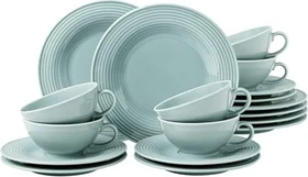 Seltmann Weiden Beat Color Glaze Teeservice arktisblau, 18-tlg.