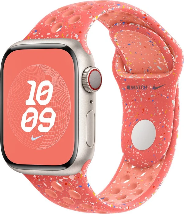 Apple Nike Sportarmband S/M für Apple Watch 41mm Magic Ember