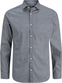 Jack & Jones Slim Fit Hemd langarm navy blazer (Herren)