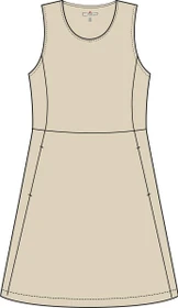 CMP Einfarbiges Kleid cream (Damen)