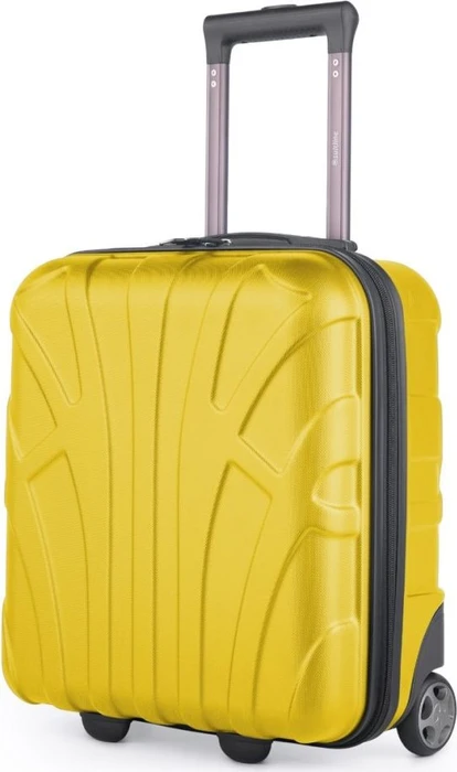 Hauptstadtkoffer Suitline Trolley 45cm gelb