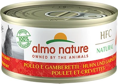 almo nature HFC Natural Cats 70 I, Huhn und Garnelen, 70g