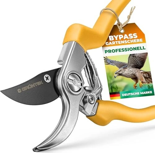 Grüntek Gerfalke Bypass Gartenschere, 21.5cm