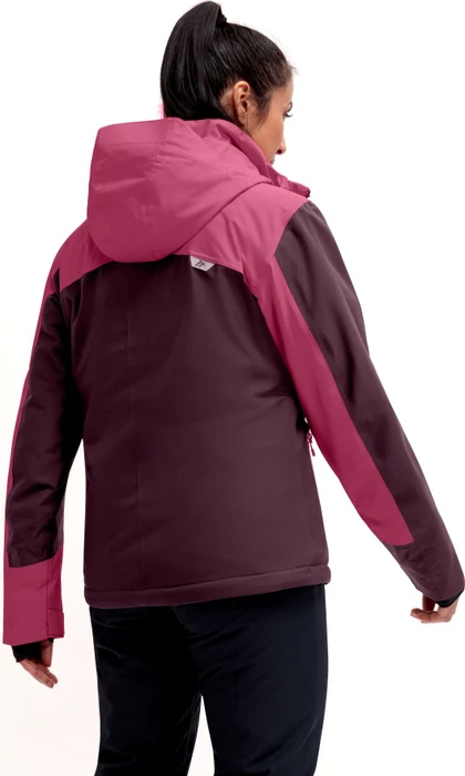 Maier Sports Glacierguard Skijacke rich soil/deep raspberry (Damen)