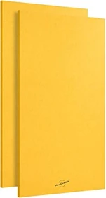 AudioSilk Akustikpaneele 116x58cm 2er Pack gelb