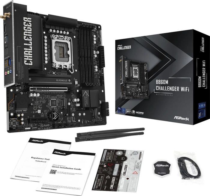 ASRock B860M Challenger WiFi (Intel 1851)
