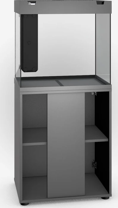Juwel Lido 120 LED Aquarium-Set mit Unterschrank, grau/grau, 120l