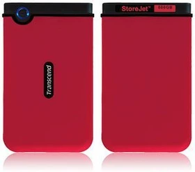 Transcend StoreJet 25 Mobile rot 500GB, USB 2.0
