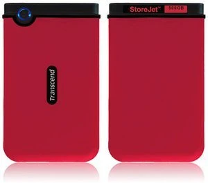 Transcend StoreJet 25 Mobile rot 500GB, USB 2.0