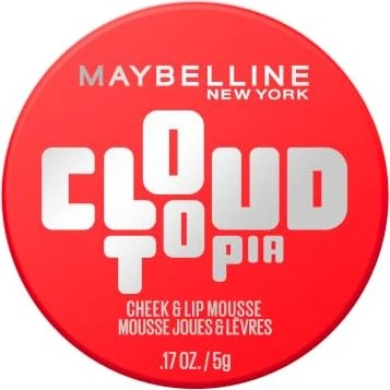 Maybelline CloudTopia cheek & lip mousse 03 divine crimson, 5g
