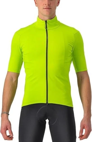 Castelli Perfetto RoS 2 Wind Trikot kurzarm electric lime (Herren)