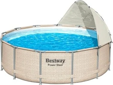Bestway Sonnendach für runde Pools