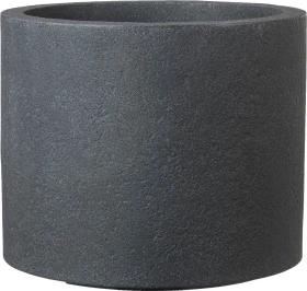 Scheurich Panzano Pflanzgefäß 48cm schwarz-granit