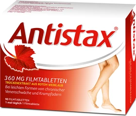 Sanofi-Aventis Antistax 360mg Filmtabletten, 90 Stück