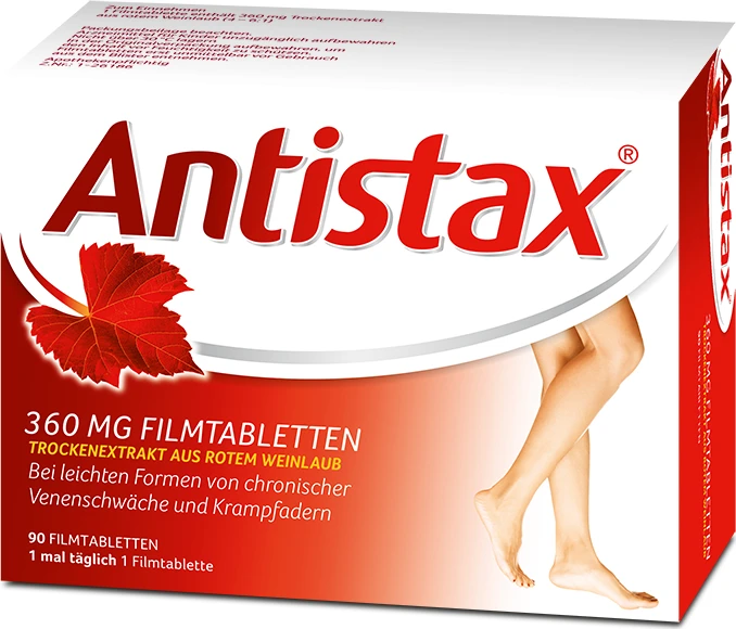 Sanofi-Aventis Antistax 360mg Filmtabletten, 90 Stück