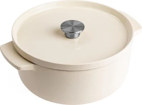 KitchenAid CC006059-001 Gusseisen Bräter rund 26cm creme