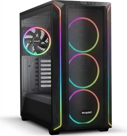 be quiet! Shadow Base 800 FX Black, Glasfenster, schallgedämmt