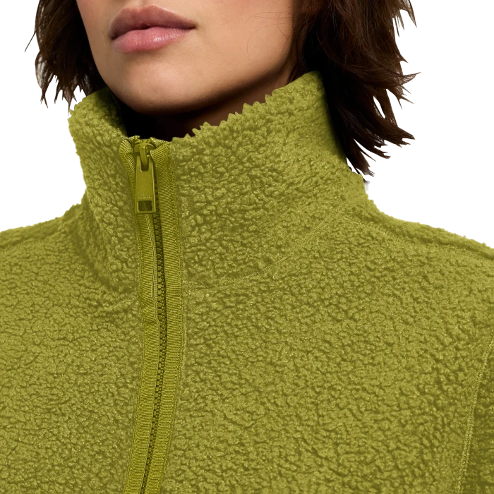 Jack Wolfskin High Curl Fleece Jacke khaki green (Damen)