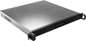 Lanberg Servergehäuse 420/10, schwarz/grau, 1HE, Flex-ATX