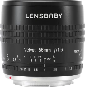 Lensbaby Velvet 56mm 1.6 für Canon RF schwarz