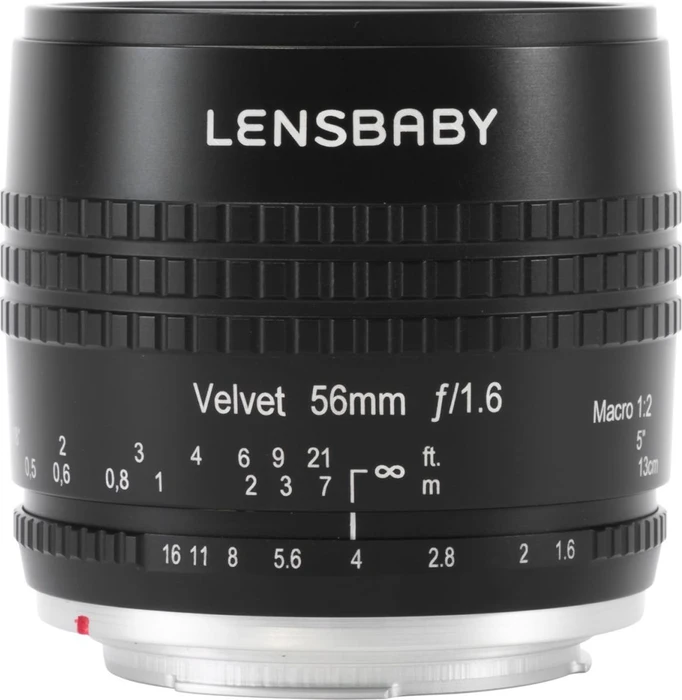 Lensbaby Velvet 56mm 1.6 für Canon RF schwarz