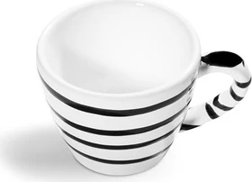 Gmundner Keramik Schwarzgeflammt Espressotasse 6.4cm