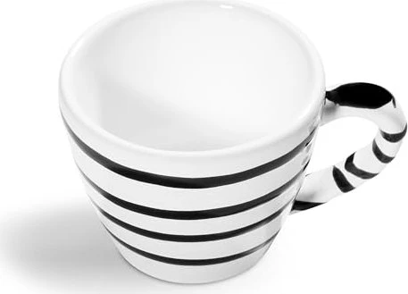 Gmundner Keramik Schwarzgeflammt Espressotasse 6.4cm