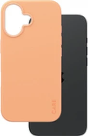 PanzerGlass Care Fashionable Case MagSafe für Apple iPhone 16 Peach Fuzz
