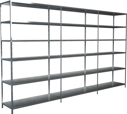 Schulte Lagertechnik PowerMAX Schwerlastregal 280x230x50cm verzinkt