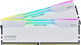 Klevv Cras V RGB UDIMM 32GB Kit, DDR5-6000, CL30-36-36-76