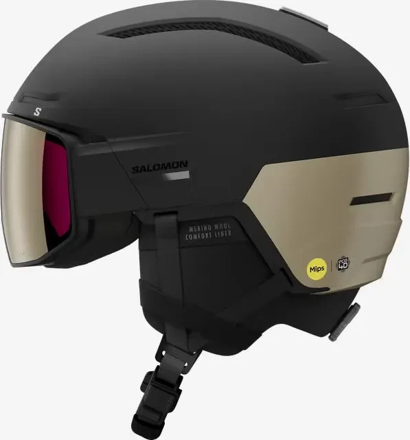 Salomon Driver Prime Sigma Photo MIPS PLUS Helm schwarz/bronze