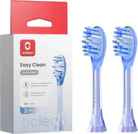 Oclean Easy Clean Ersatzbürste blau, 2 Stück