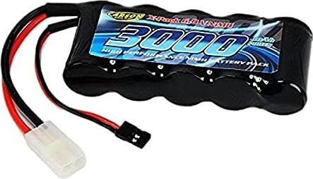 Carson 6V/3000mAh NiMH Empfängerakku TAM/JR