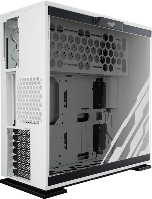 In Win 303 MSI Dragon Edition, weiß, Glasfenster