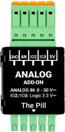 Shelly Analog 0-30V Add-on, Modul für The Pill