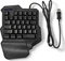 Nedis Einhand-Gaming-Tastatur, schwarz, USB-A Vorschaubild