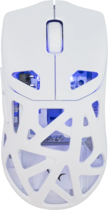White Shark Dagonet Wireless Gaming Mouse, weiß, USB