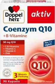 Doppelherz Coenzym Q10 + B-Vitamine Kapseln, 90 Stück