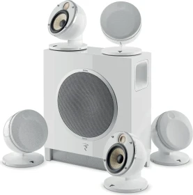 Focal 5.1 Pack Dôme Flax weiß