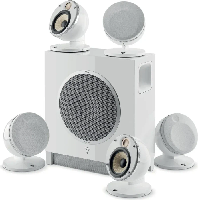 Focal 5.1 Pack Dôme Flax weiß