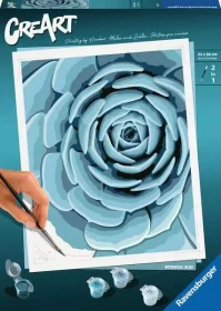 Ravensburger Malen nach Zahlen CreArt Botanical Blue